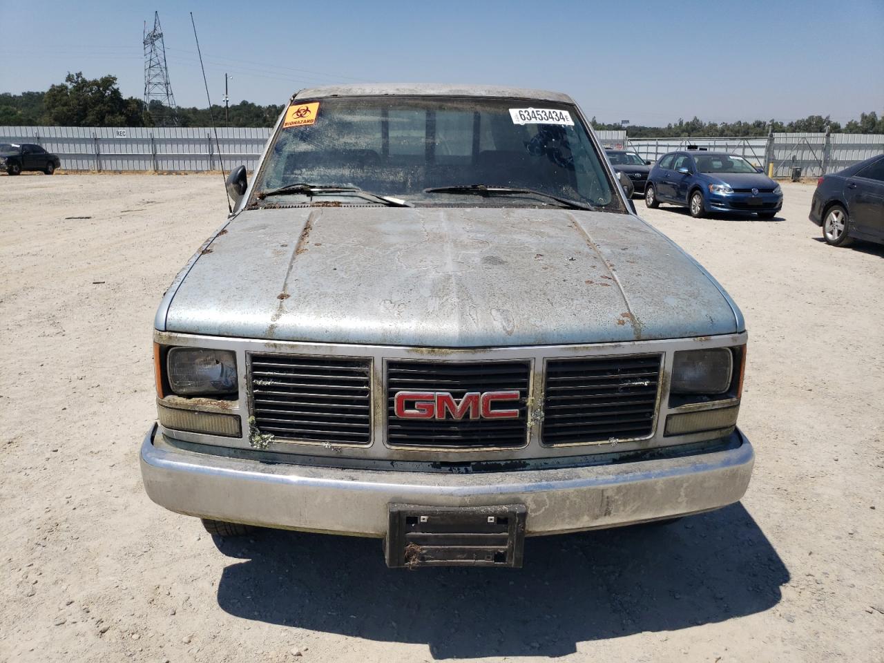 1992 GMC Sierra C1500 VIN: 1GTDC14Z0NE510267 Lot: 63453434