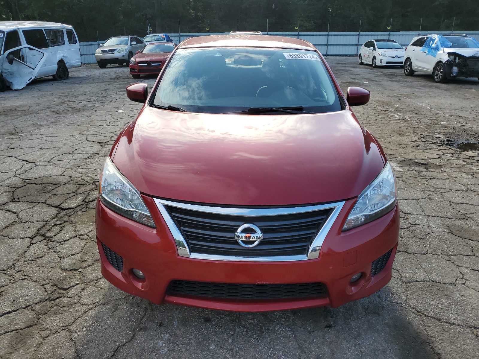 2014 Nissan Sentra S vin: 3N1AB7AP4EL628451