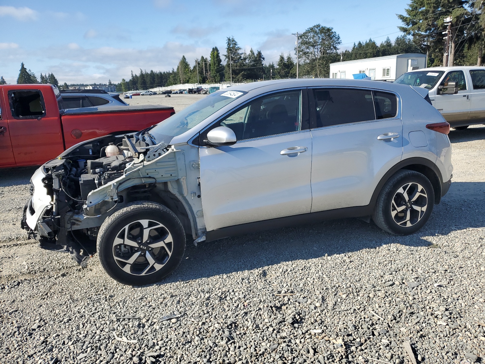 2021 Kia Sportage Lx vin: KNDPMCAC0M7879090