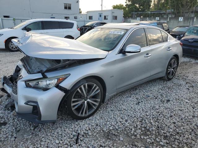  INFINITI Q50 2018 Сріблястий