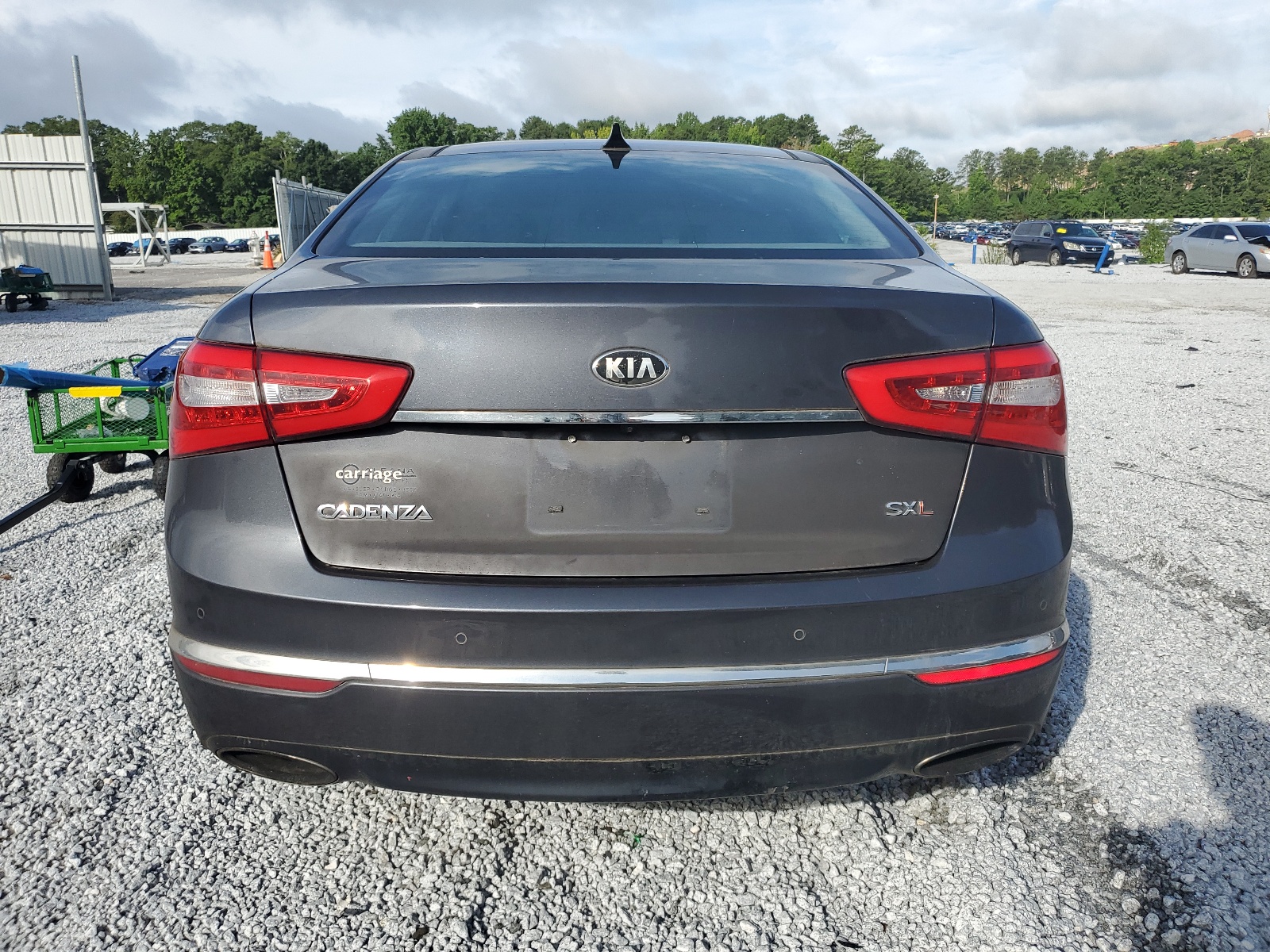 2014 Kia Cadenza Premium vin: KNALN4D74E5151928