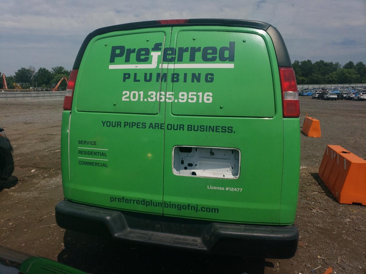 2018 Chevrolet Express G2500 Ls VIN: 1GAWGEFG7J1224460 Lot: 62857984