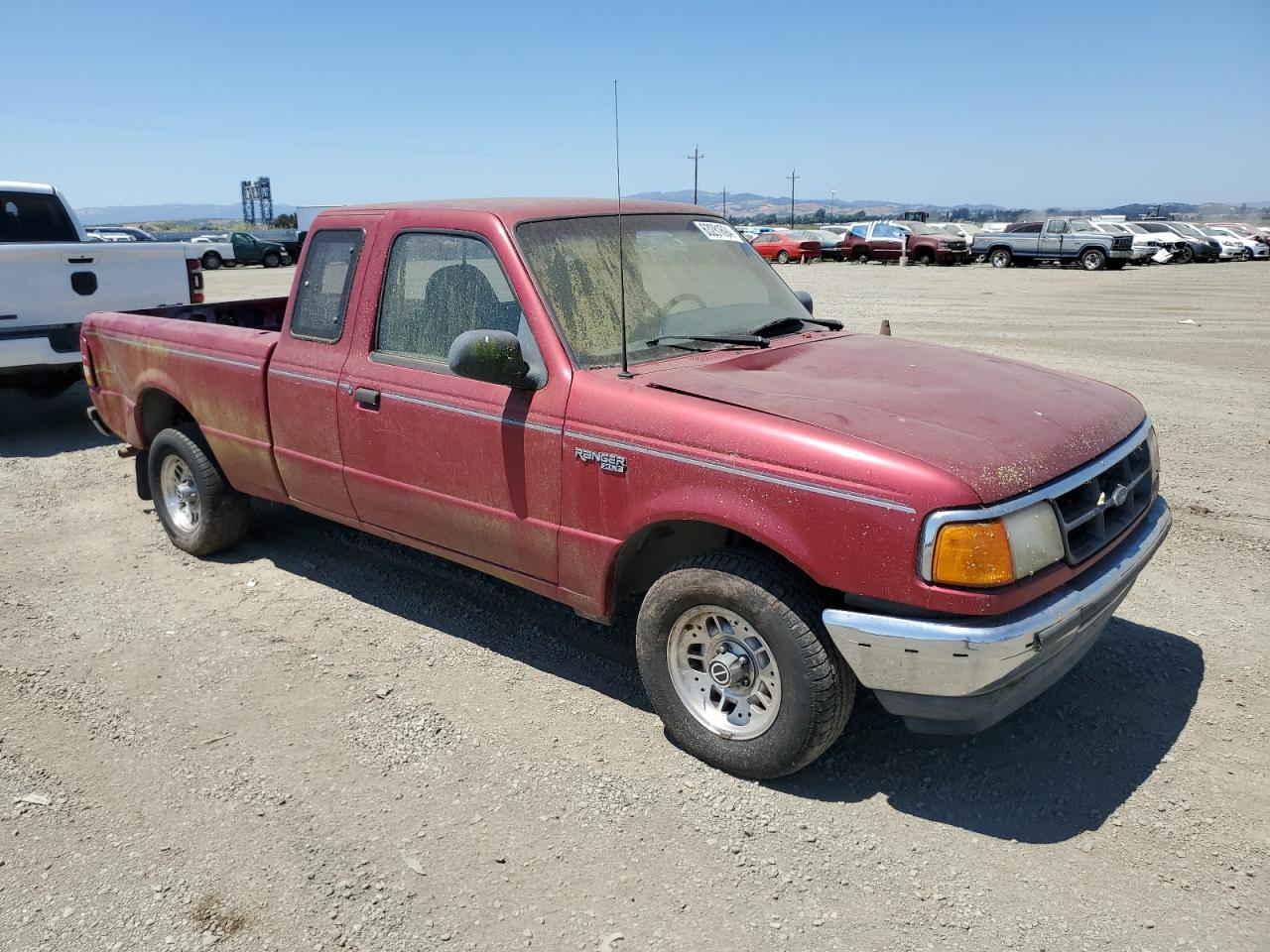 1993 Ford Ranger Super Cab VIN: 1FTCR14X2PPB77389 Lot: 63281694