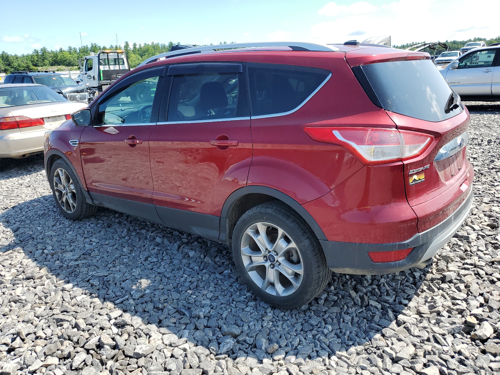 2014 Ford Escape Titanium vin: 1FMCU9J92EUA22919