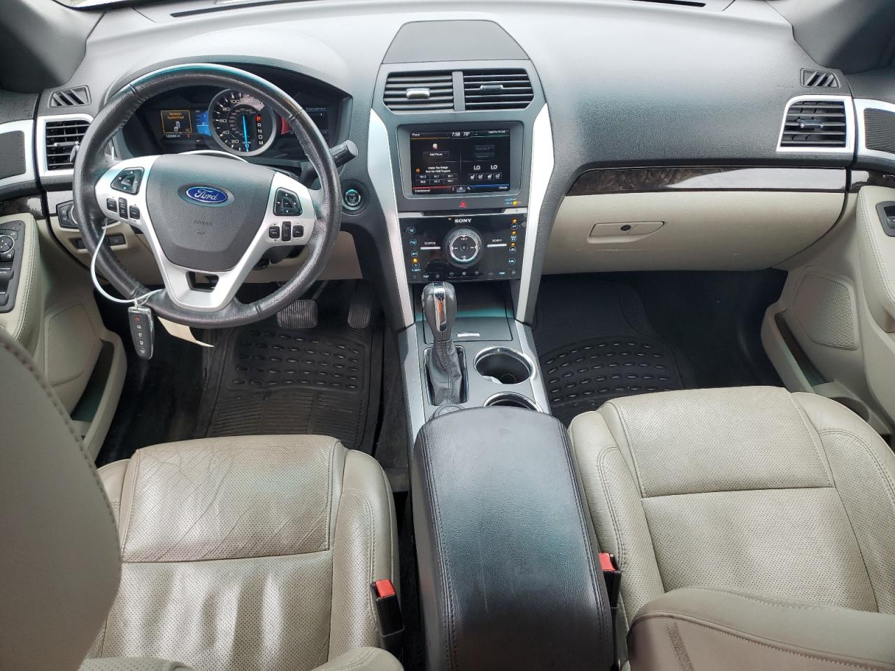 2011 Ford Explorer Limited VIN: 1FMHK8F84BGA95256 Lot: 62528404