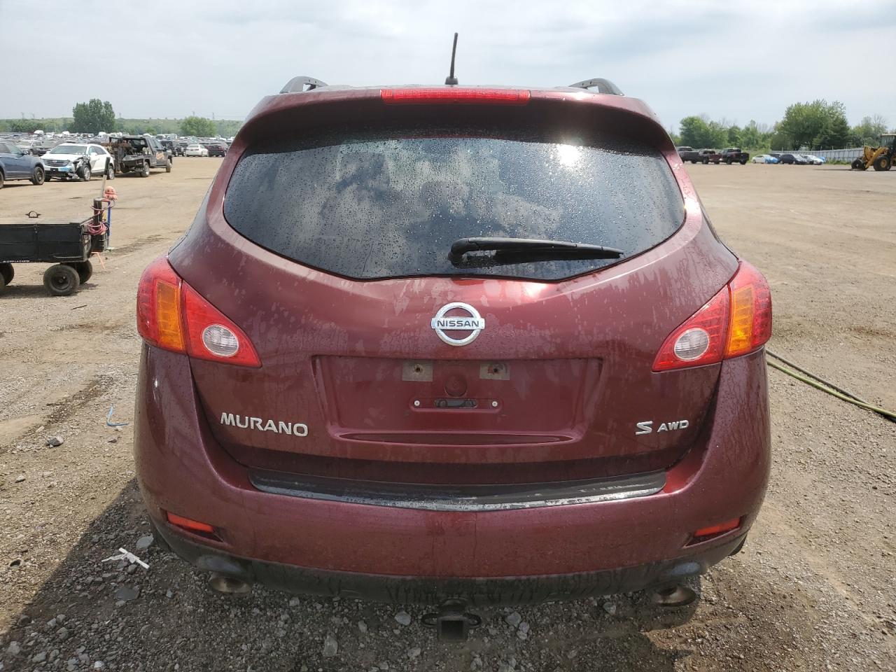 2009 Nissan Murano S VIN: JN8AZ18W89W107904 Lot: 62302144