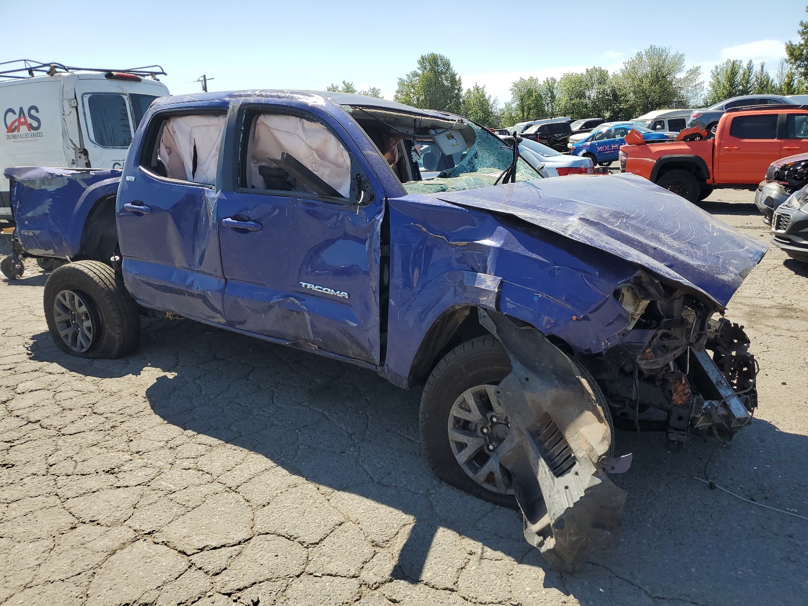 2022 Toyota Tacoma Double Cab vin: 3TMCZ5AN1NM454871