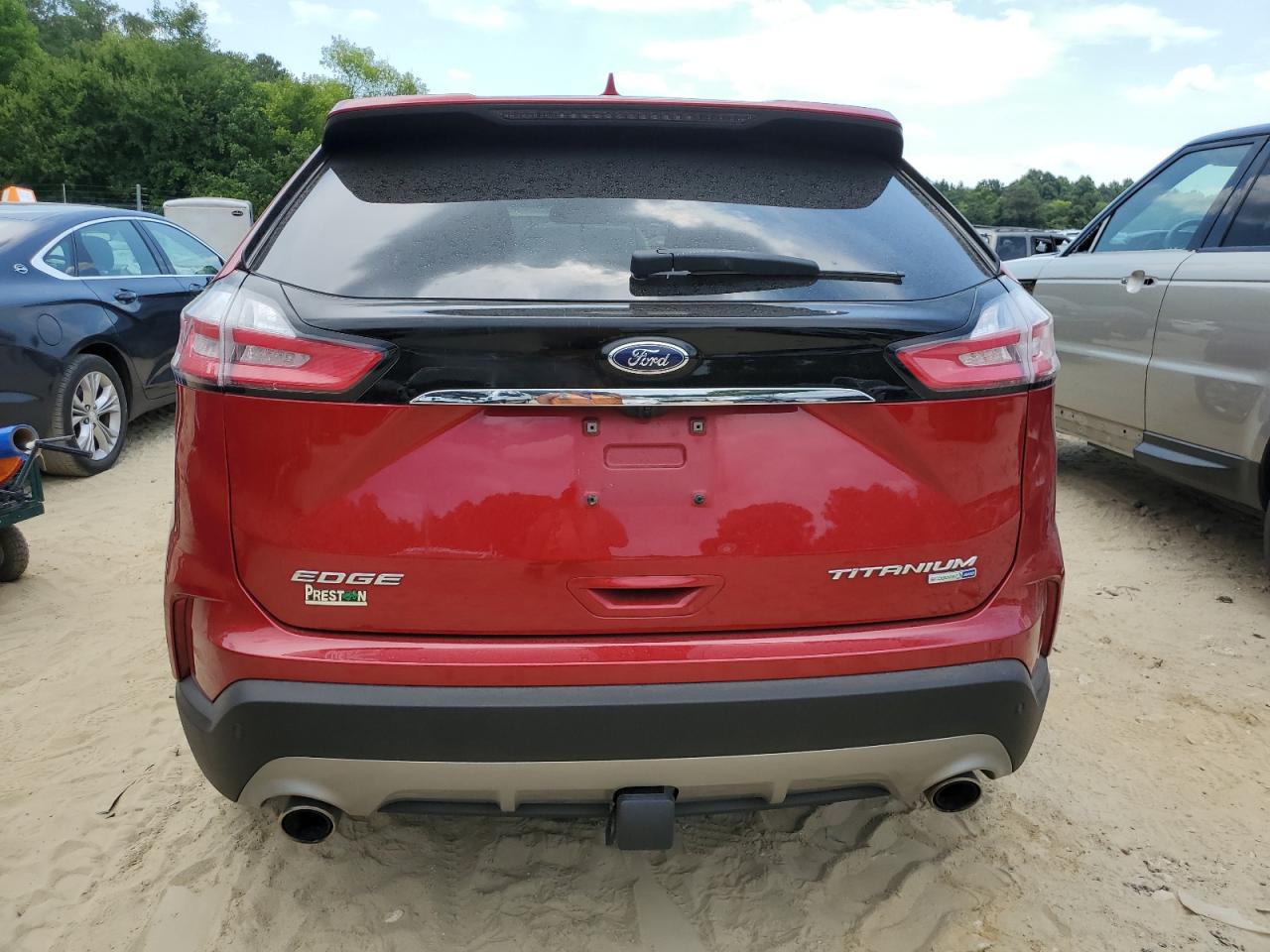 2020 Ford Edge Titanium VIN: 2FMPK4K90LBA53856 Lot: 62032884