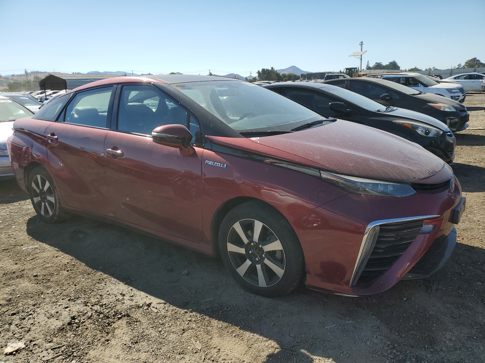 2017 Toyota Mirai vin: JTDBVRBD7HA003188