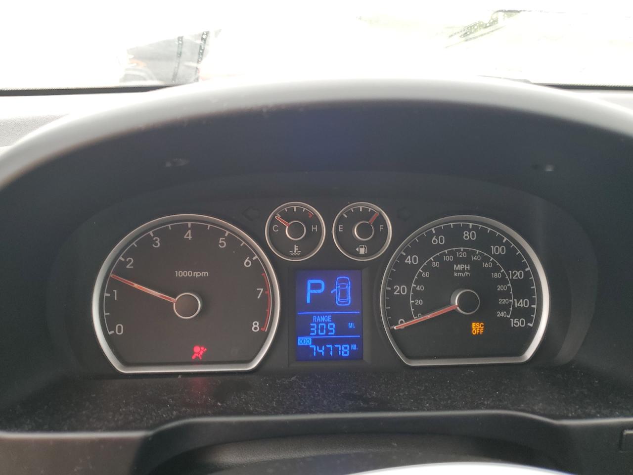 2009 Hyundai Elantra Touring VIN: KMHDC86E29U042021 Lot: 61621594