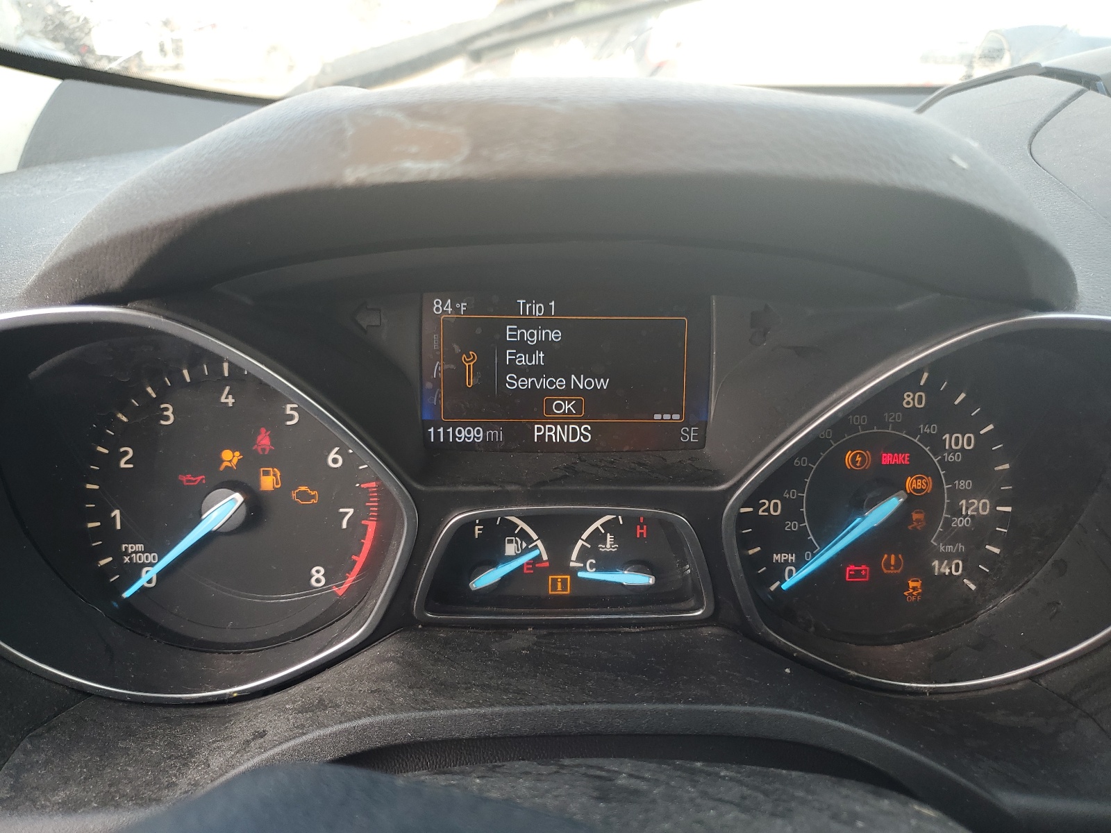 1FMCU0G90HUC03671 2017 Ford Escape Se