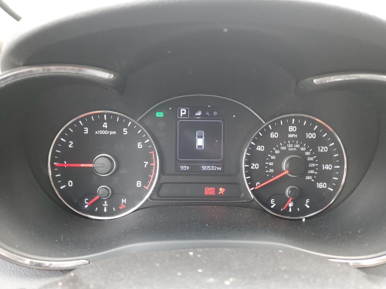 2017 Kia Forte Lx VIN: 3KPFL4A70HE142744 Lot: 64657934