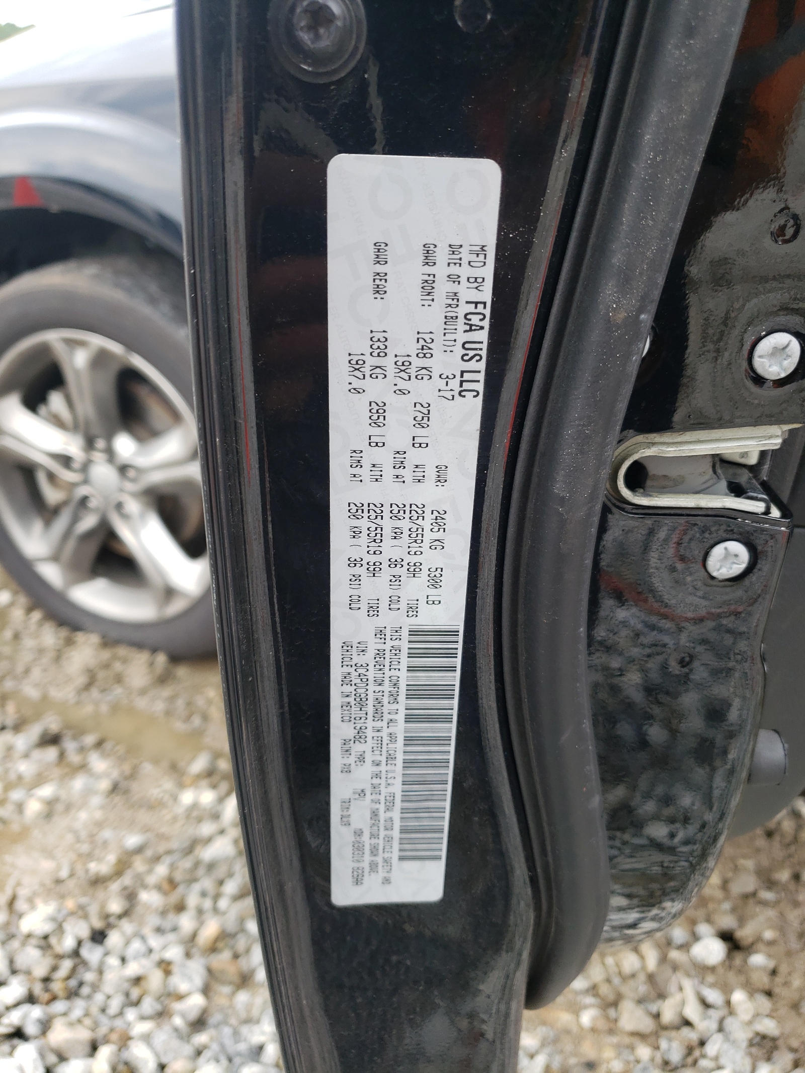 3C4PDCGB0HT619482 2017 Dodge Journey Crossroad