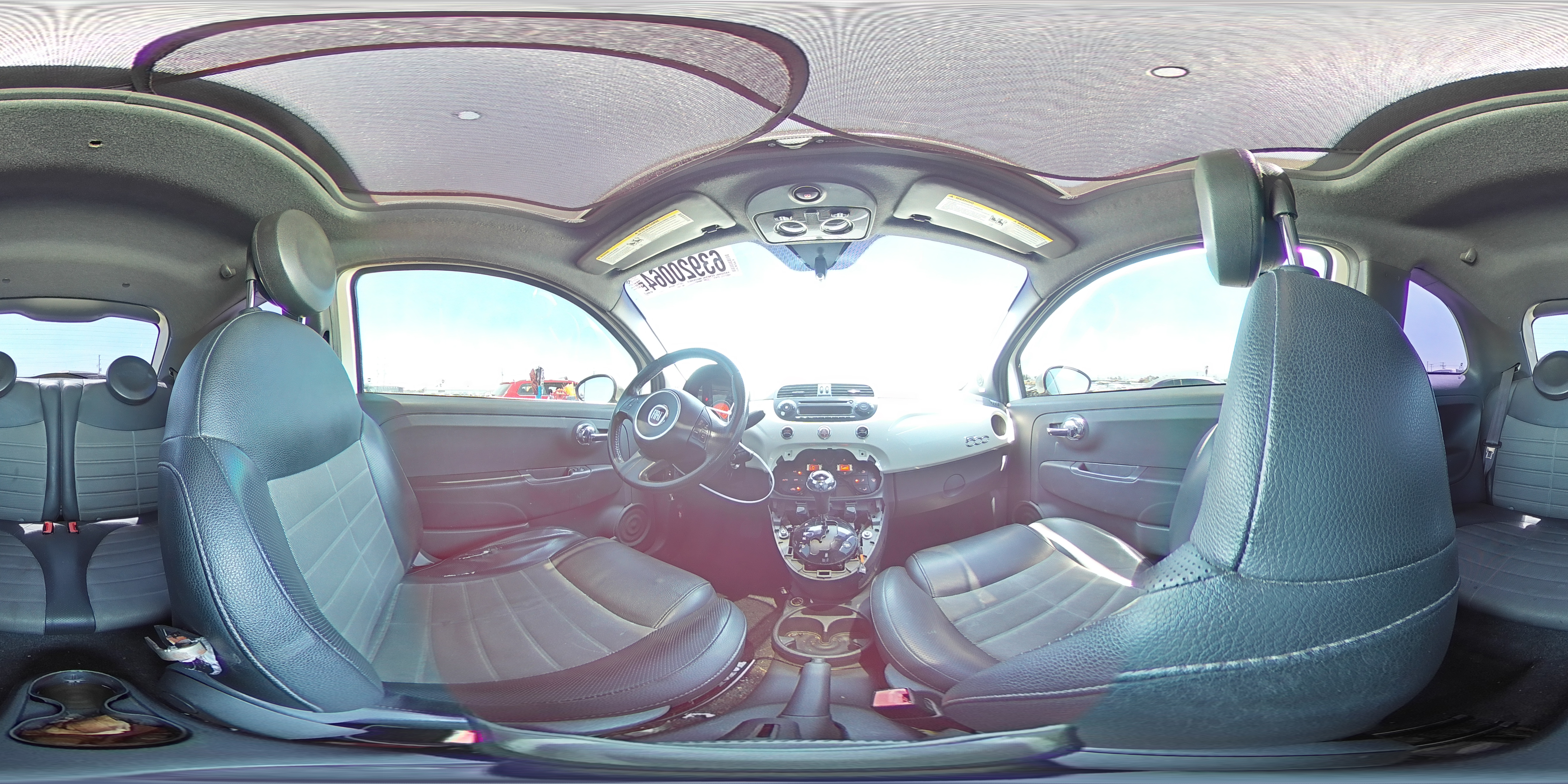 2012 Fiat 500 Sport VIN: 3C3CFFBR1CT113851 Lot: 63920064