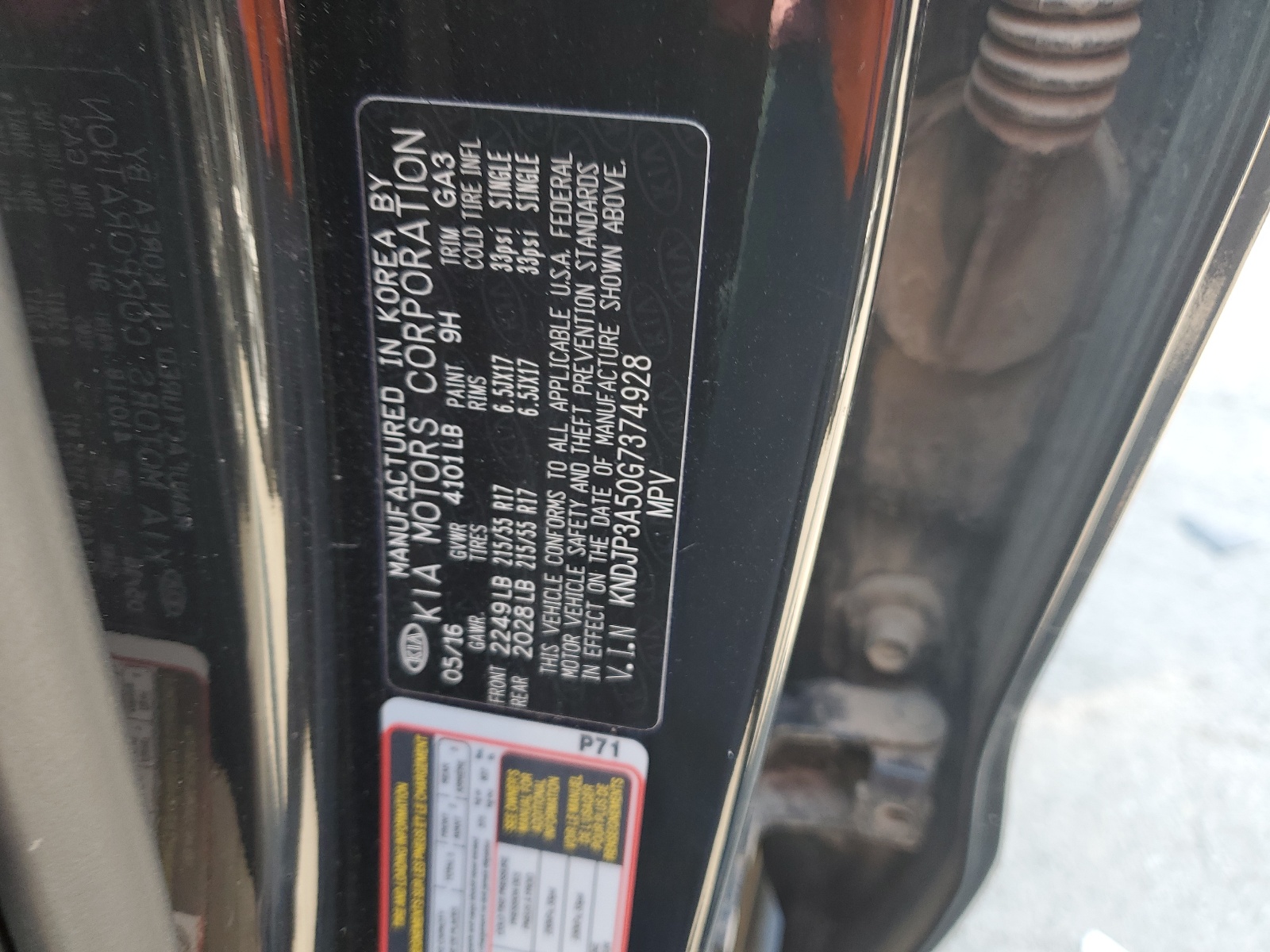 KNDJP3A50G7374928 2016 Kia Soul +