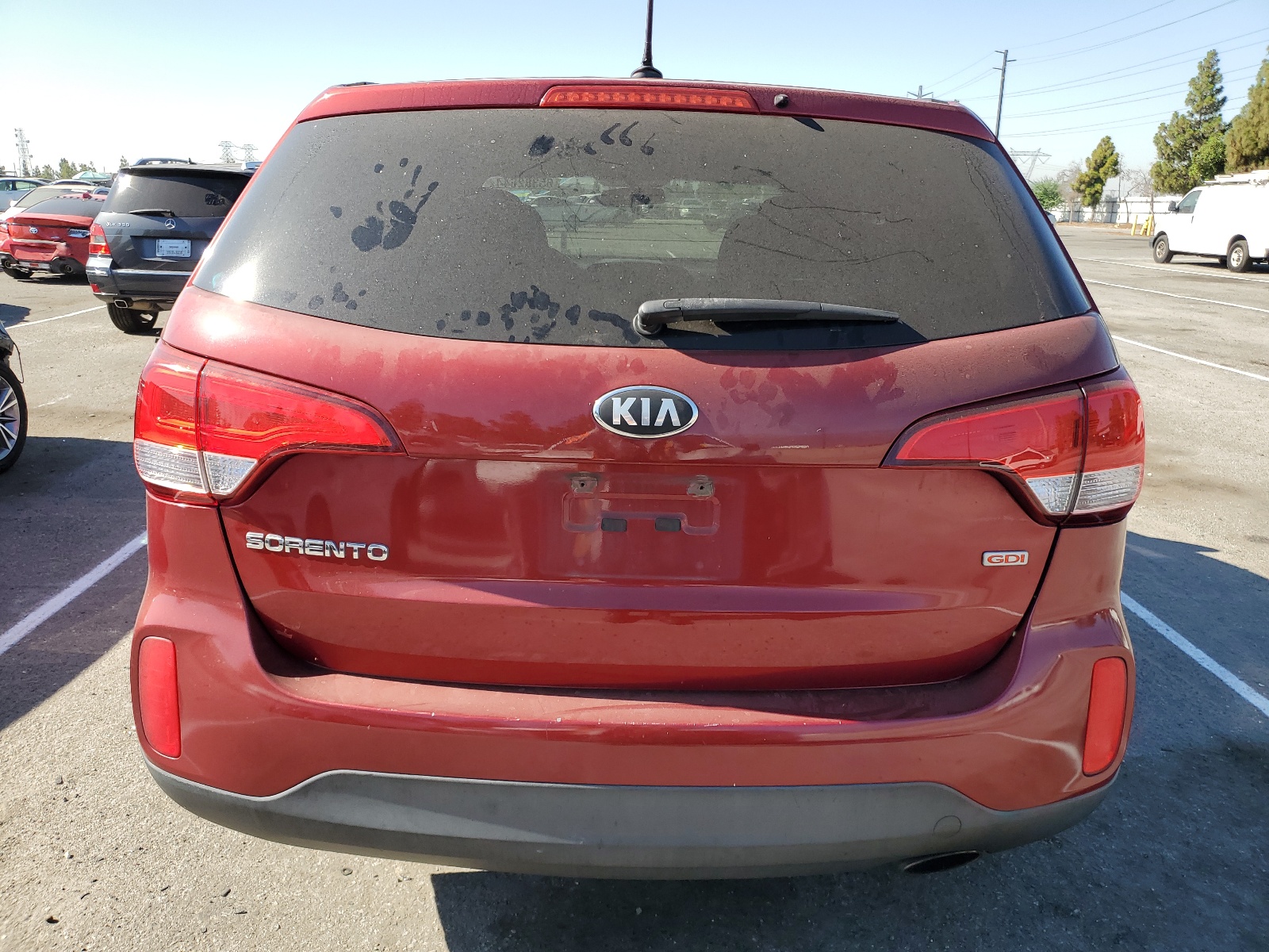 2014 Kia Sorento Lx vin: 5XYKT3A69EG460294