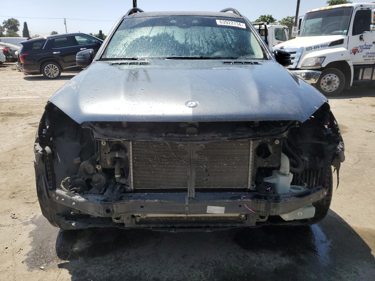 2017 Mercedes-Benz Gls 550 4Matic VIN: 4JGDF7DE8HA918207 Lot: 63922734