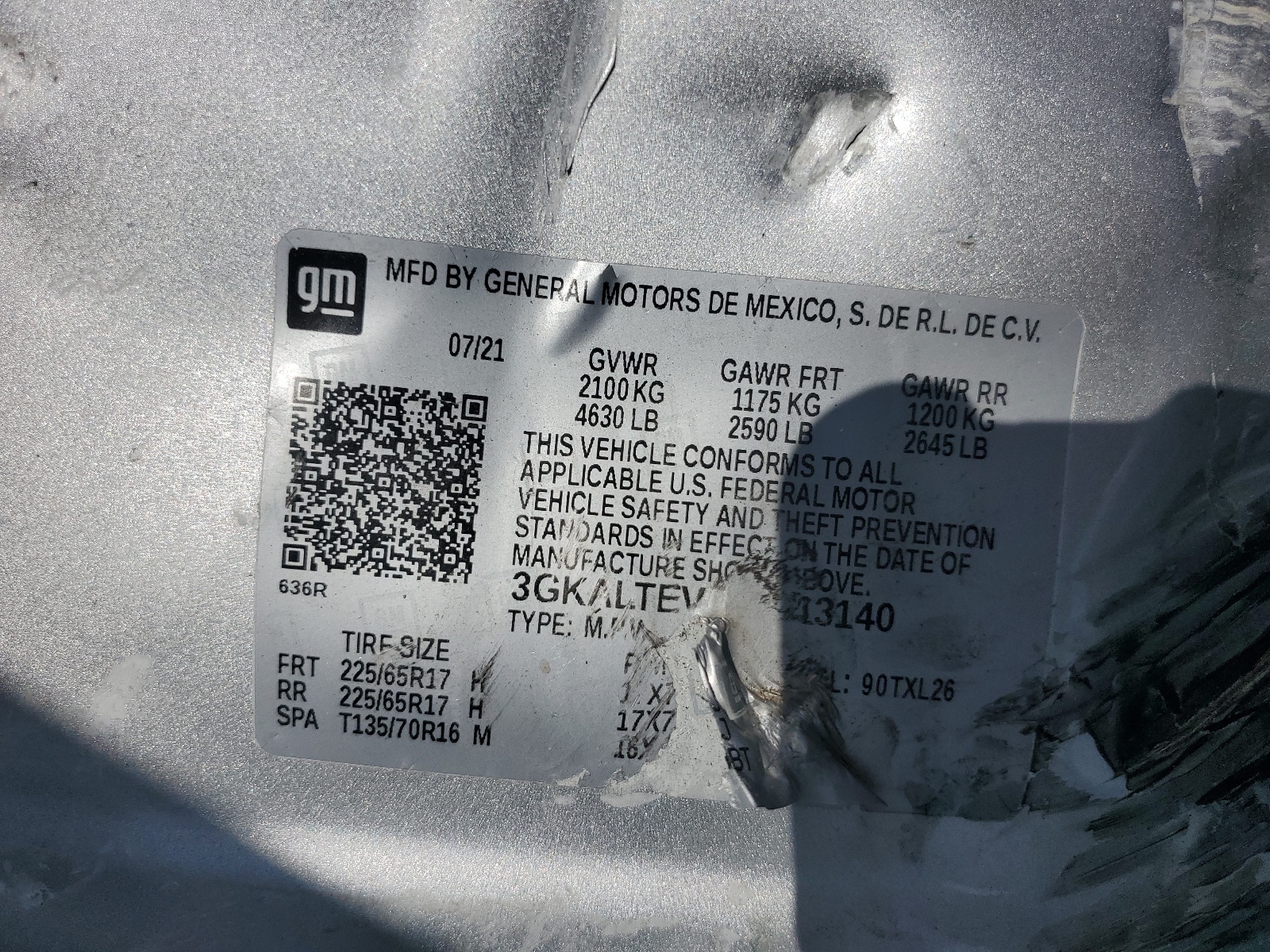 3GKALTEV9NL113140 2022 GMC Terrain Sle