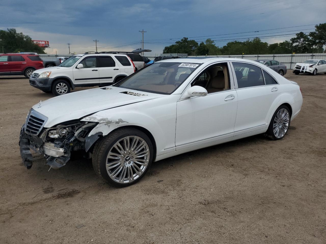 2007 Mercedes-Benz S 550 VIN: WDDNG71XX7A112062 Lot: 62887074