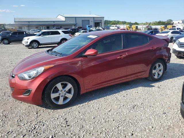 Sedans HYUNDAI ELANTRA 2013 Czerwony