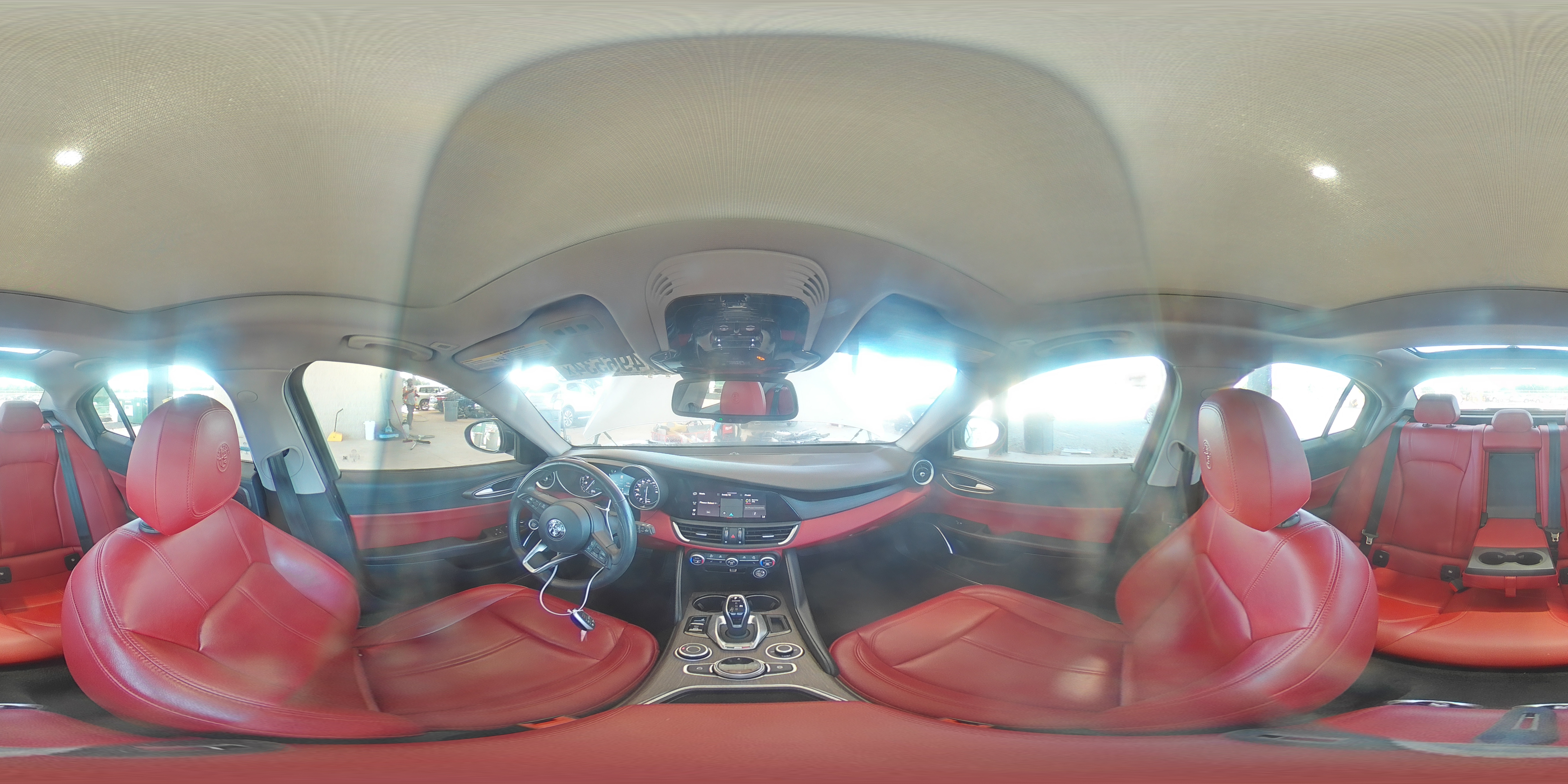 2021 Alfa Romeo Giulia Ti VIN: ZARFAMBN1M7640180 Lot: 61496534