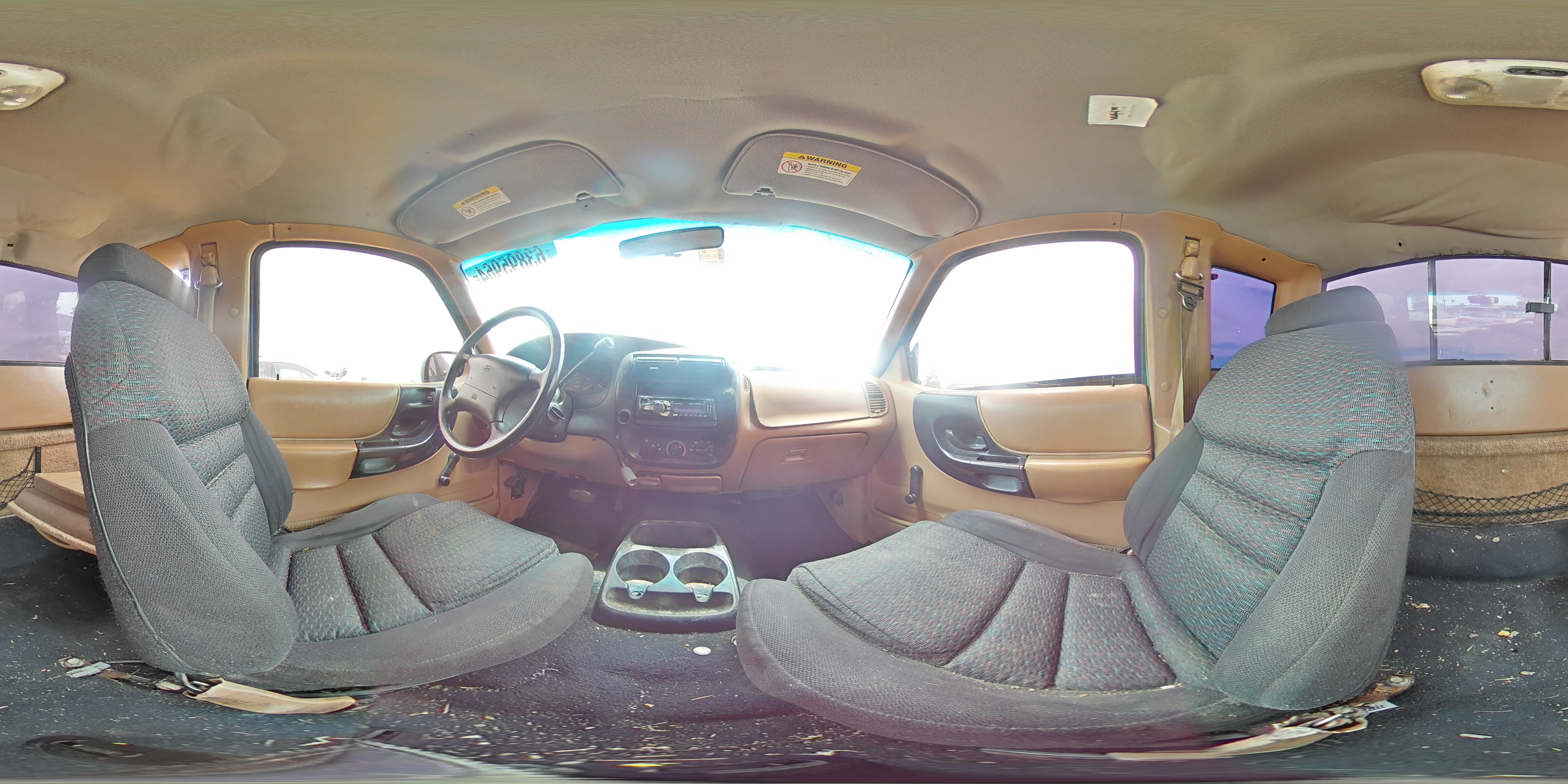 1996 Ford Ranger Super Cab VIN: 1FTCR14UXTPB46262 Lot: 63895964