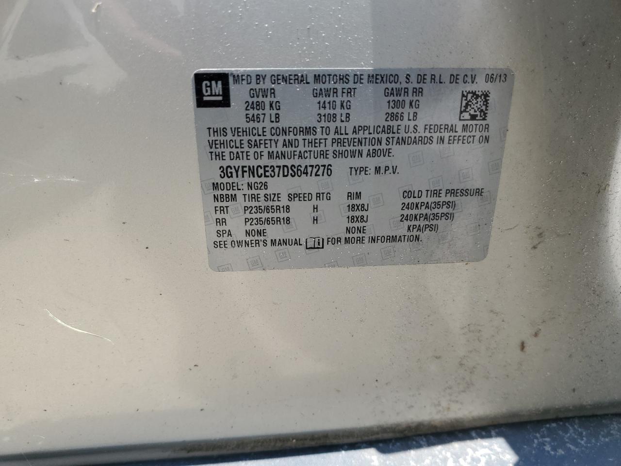 2013 Cadillac SRX - Image 13