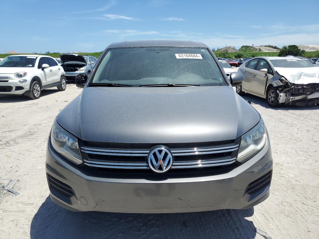 2013 Volkswagen Tiguan S VIN: WVGAV3AX5DW598541 Lot: 63184684