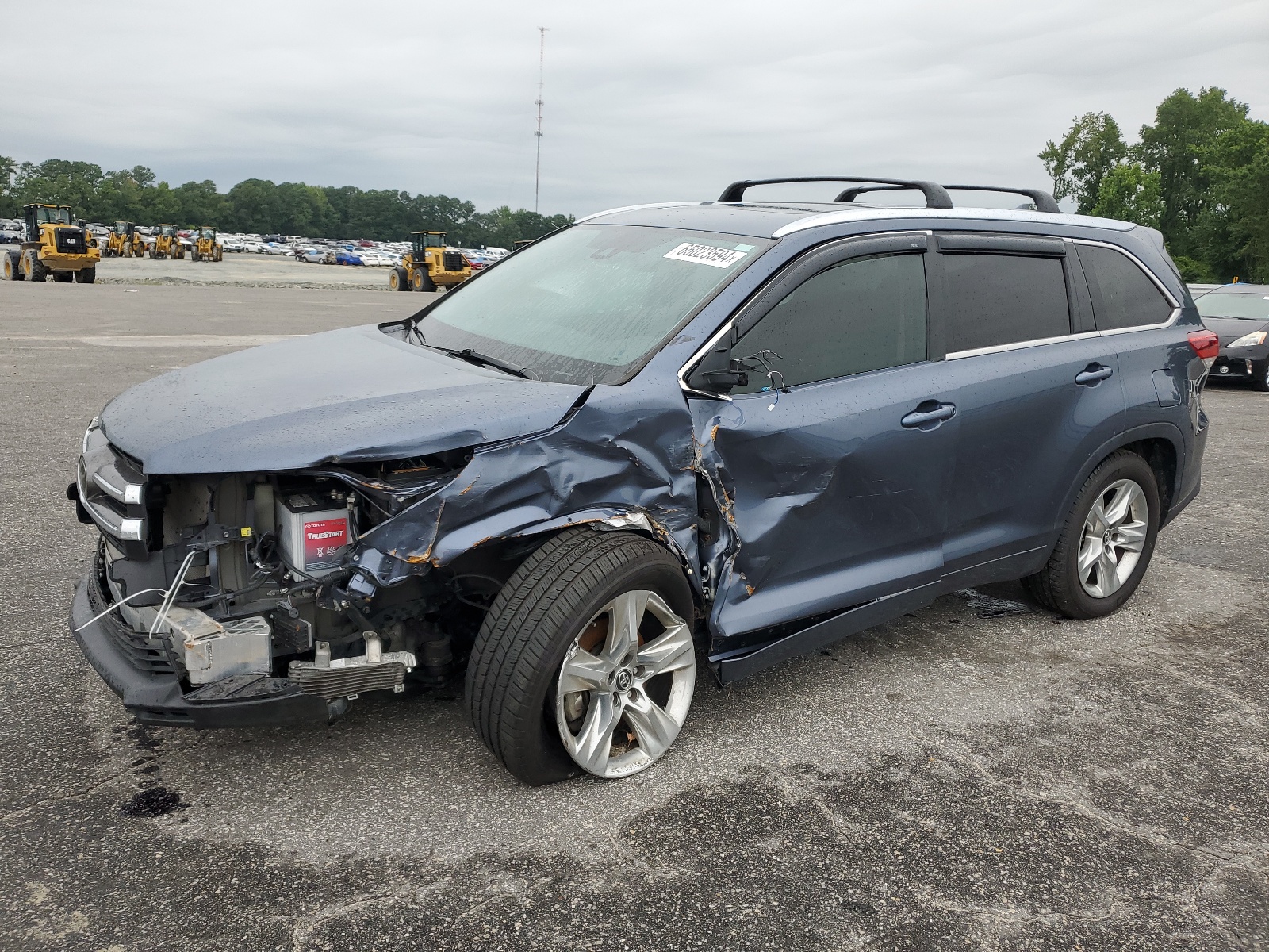 2019 Toyota Highlander Limited vin: 5TDYZRFH7KS325237