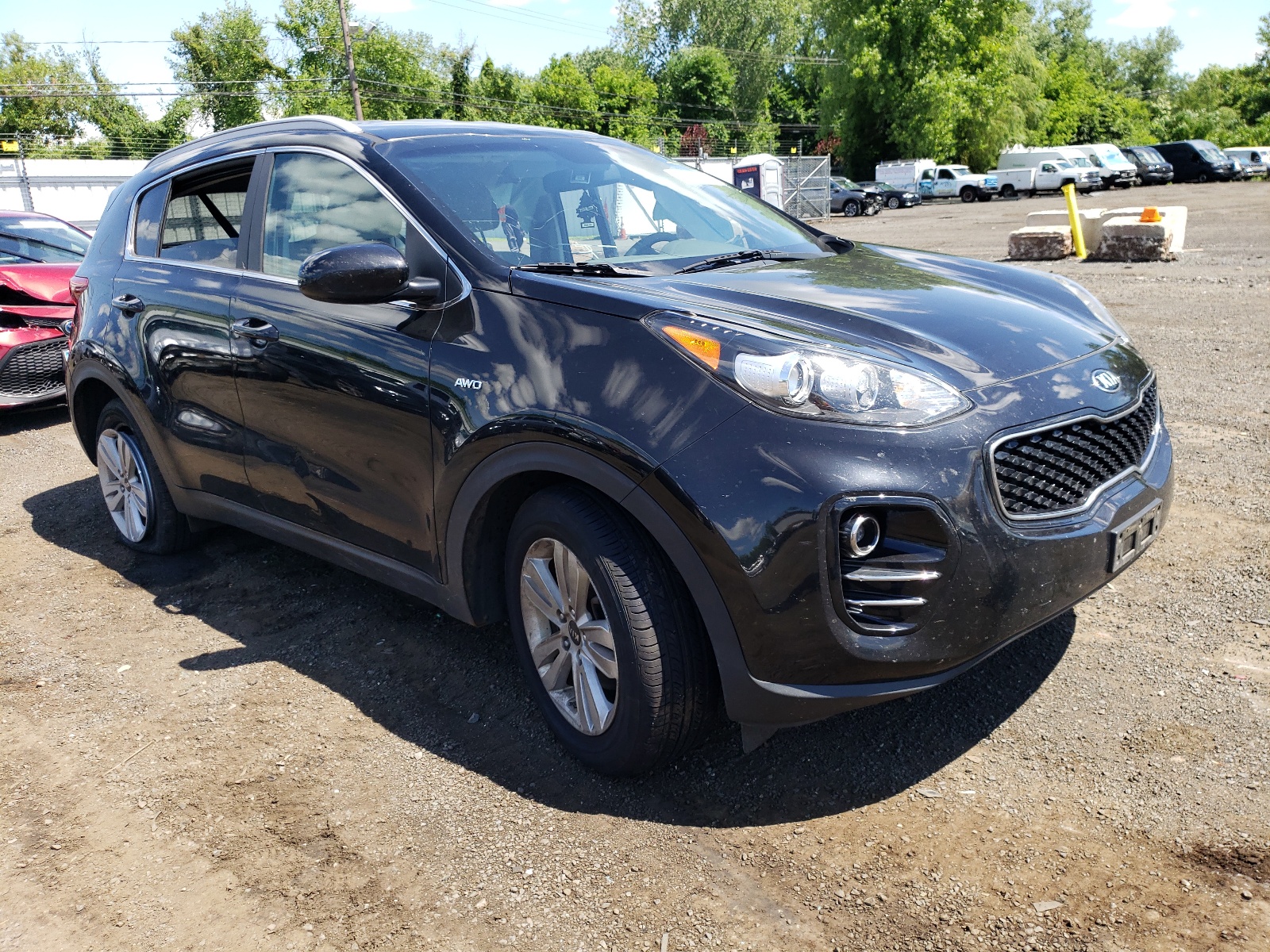 2017 Kia Sportage Lx vin: KNDPMCAC4H7208740