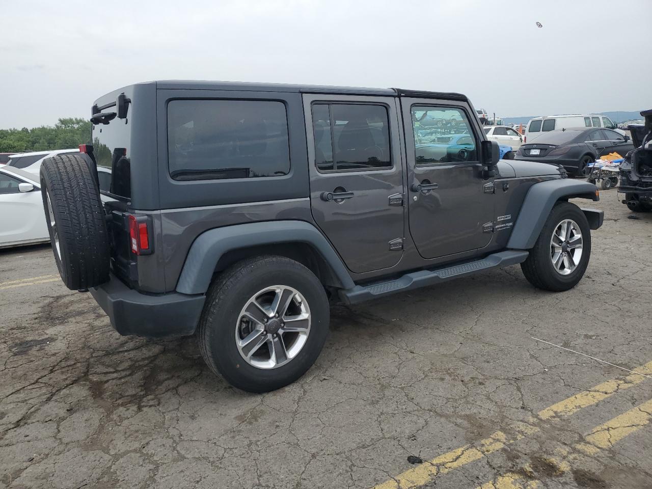 2018 Jeep Wrangler Unlimited Sport VIN: 1C4BJWDG7JL822956 Lot: 64987764