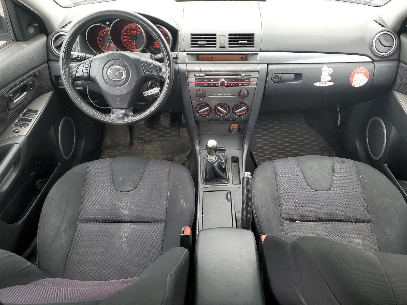 JM1BK343871611505 2007 Mazda 3 Hatchback