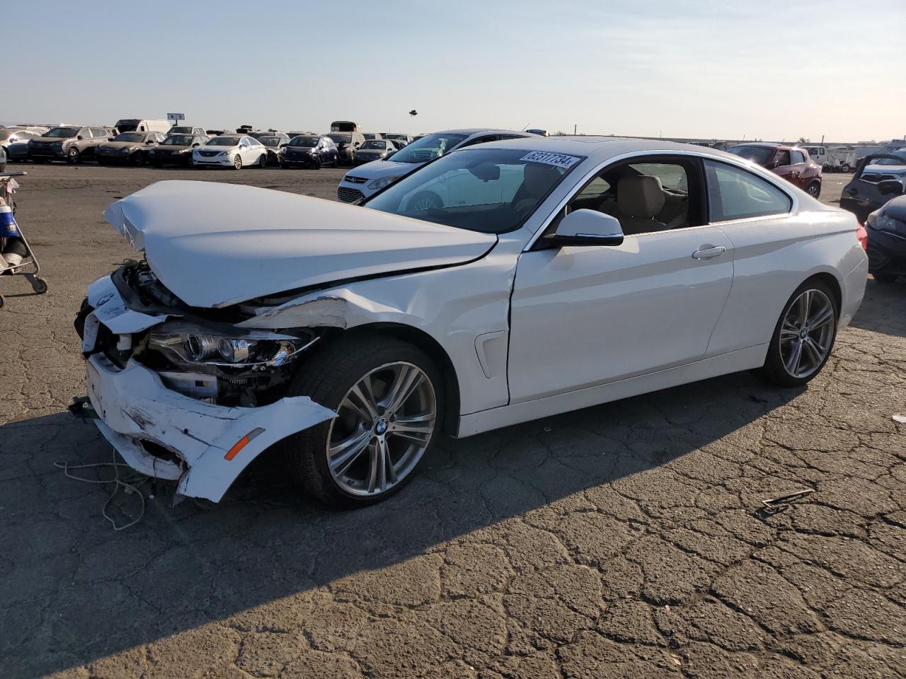 2017 BMW 430Xi VIN: WBA4R9C38HK878757 Lot: 62317734