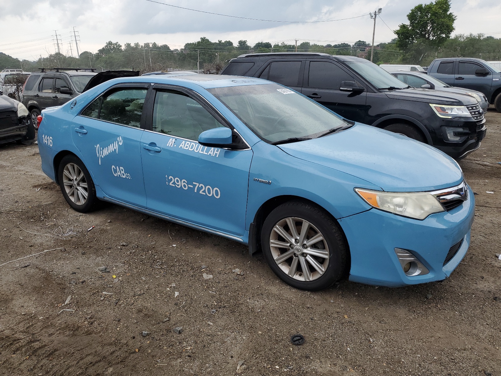 2012 Toyota Camry Hybrid vin: 4T1BD1FK7CU005376