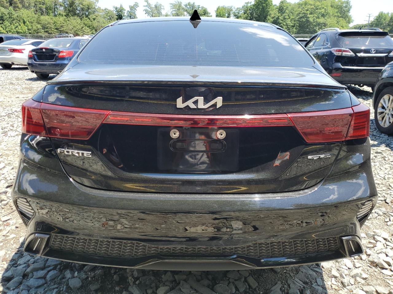 2022 Kia Forte Gt Line VIN: 3KPF54AD5NE421392 Lot: 61694294