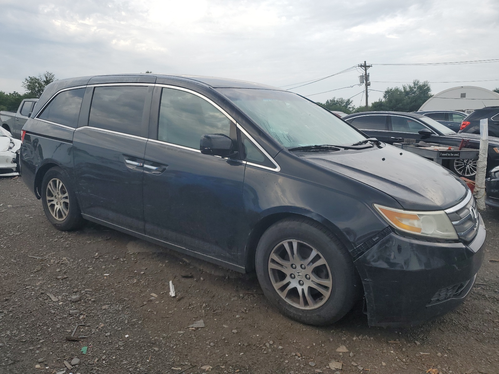 5FNRL5H43BB098352 2011 Honda Odyssey Ex