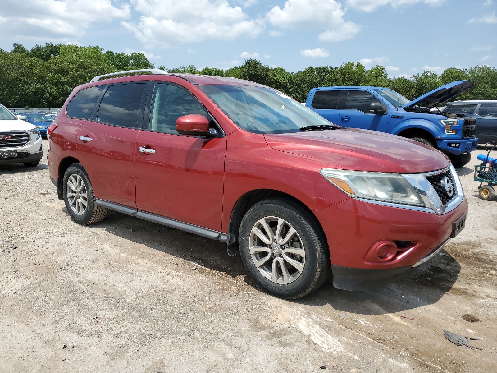 2015 Nissan Pathfinder S vin: 5N1AR2MN1FC692817