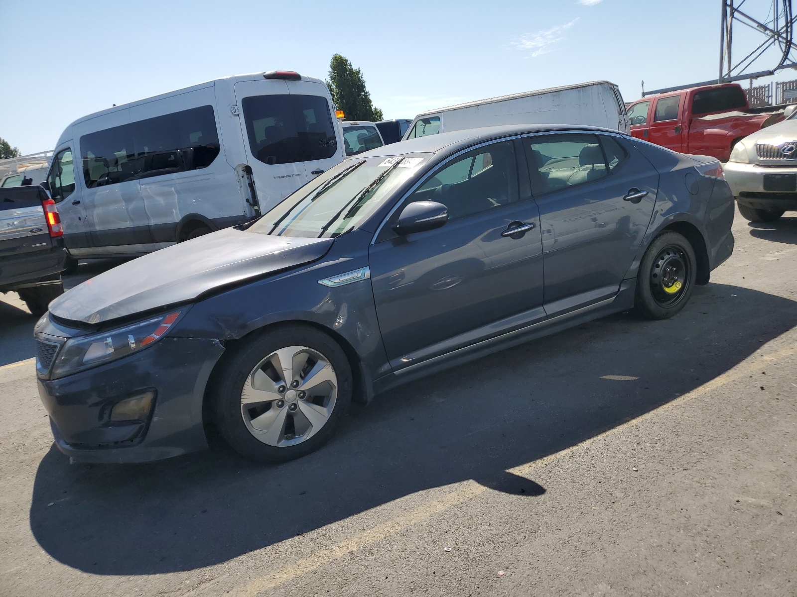 2014 Kia Optima Hybrid vin: KNAGN4AD3E5063156