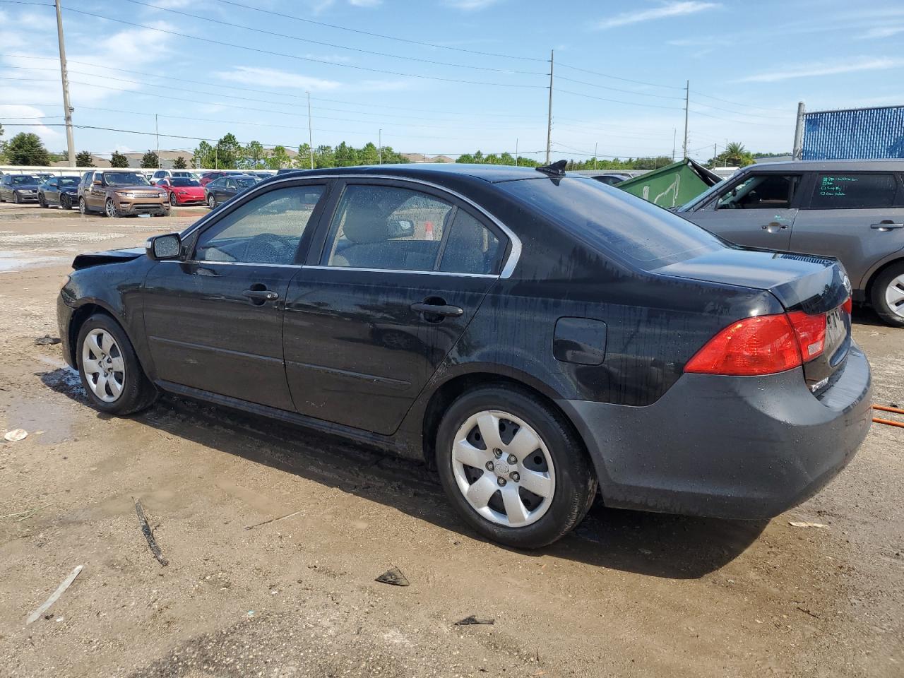 2009 Kia Optima Lx VIN: KNAGE228X95320597 Lot: 65320154