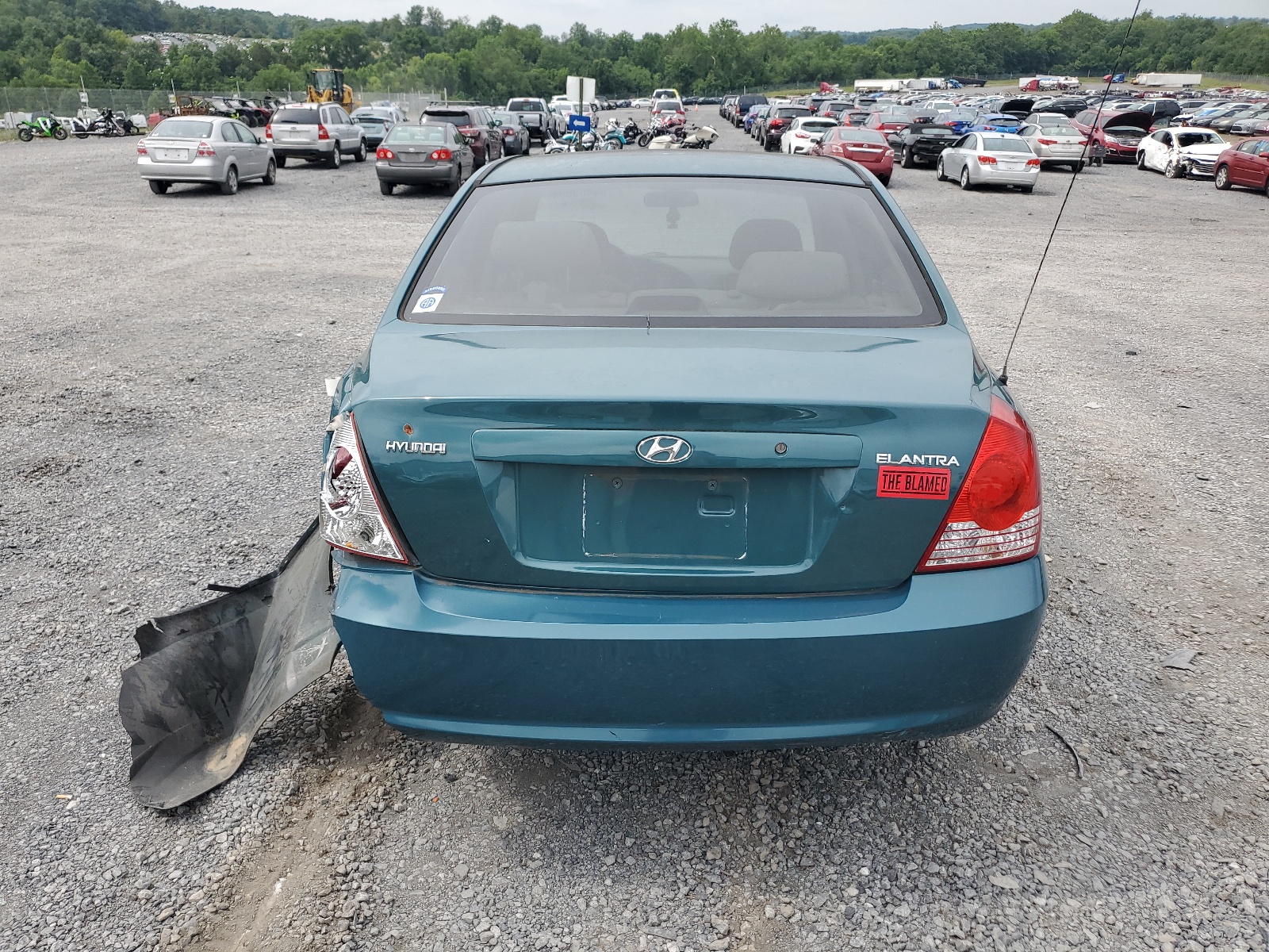 KMHDN46D66U292495 2006 Hyundai Elantra Gls