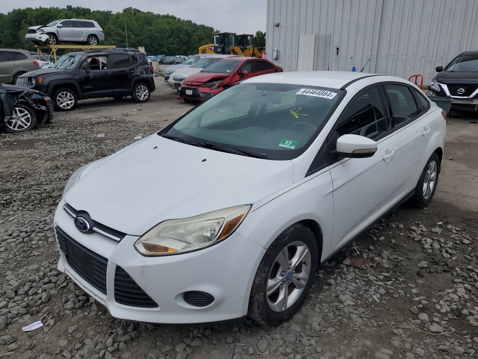 2014 Ford Focus Se vin: 1FADP3F25EL225808