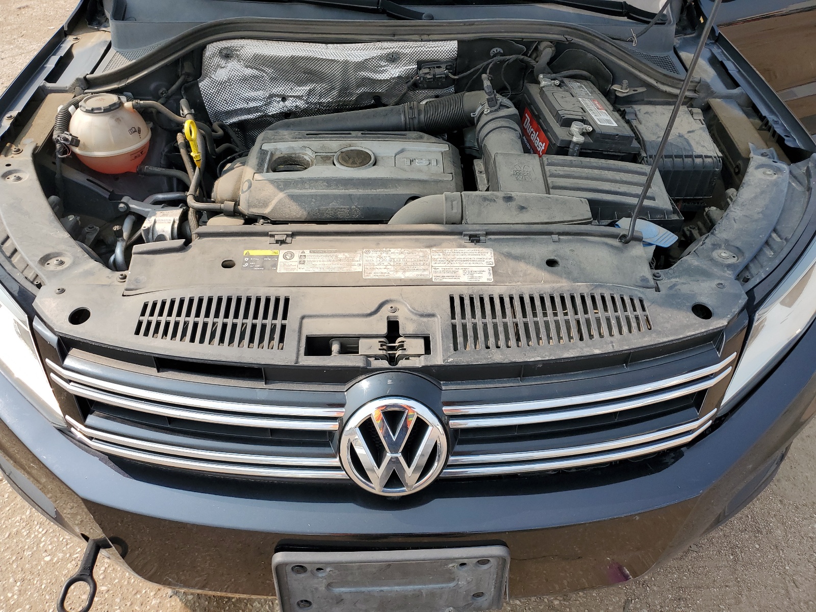 2017 Volkswagen Tiguan S vin: WVGBV7AX9HK046050