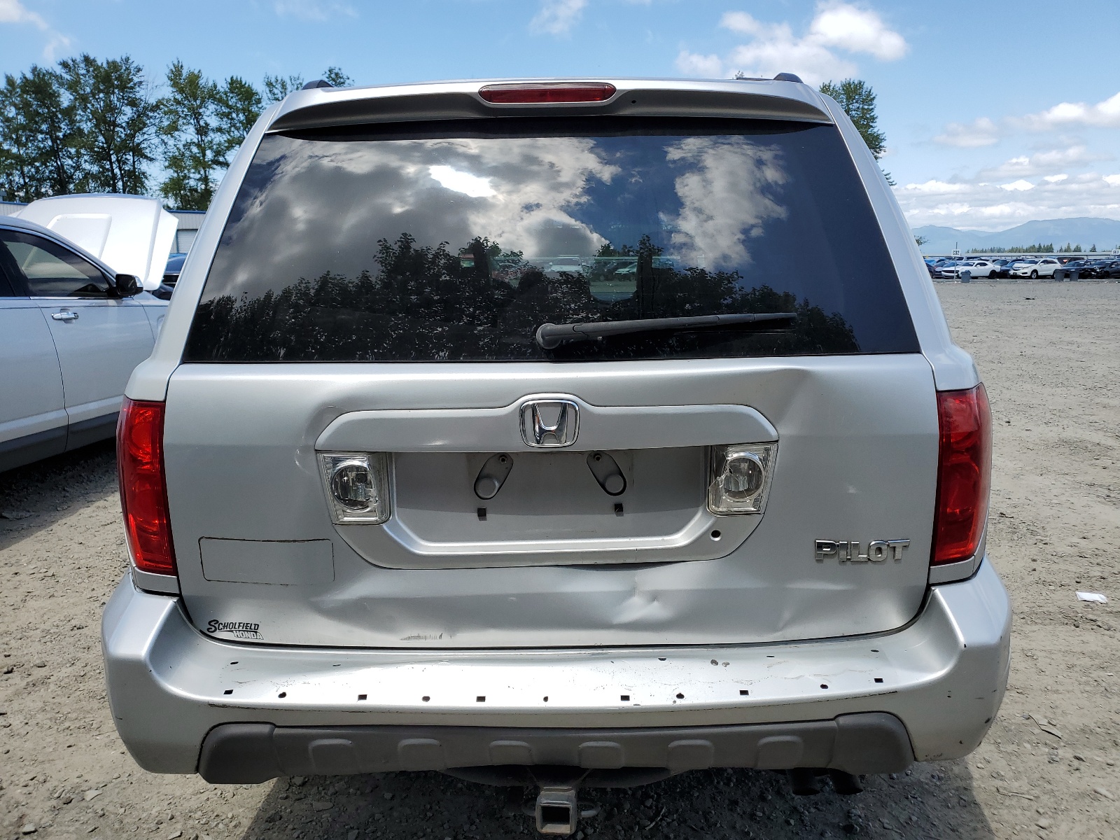 2HKYF18514H614135 2004 Honda Pilot Exl