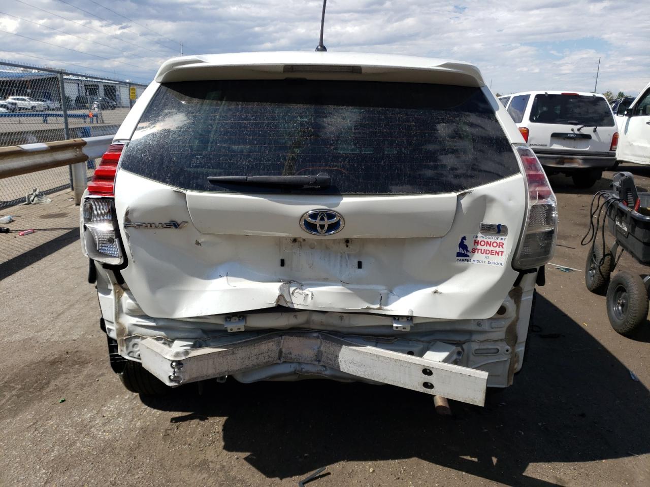 2015 Toyota Prius V VIN: JTDZN3EU0FJ035842 Lot: 58155164