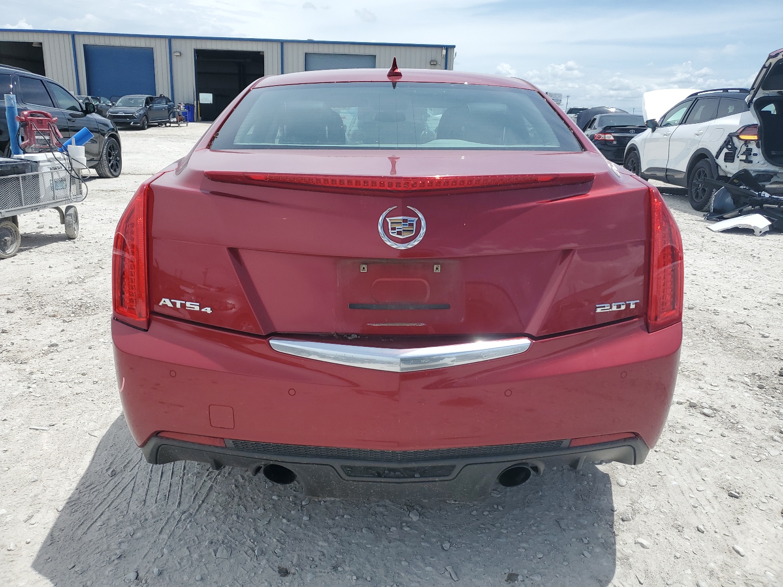1G6AH5RXXE0196128 2014 Cadillac Ats Luxury