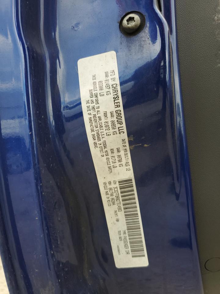 2013 Fiat 500 Sport VIN: 3C3CFFBR8DT514993 Lot: 64089794