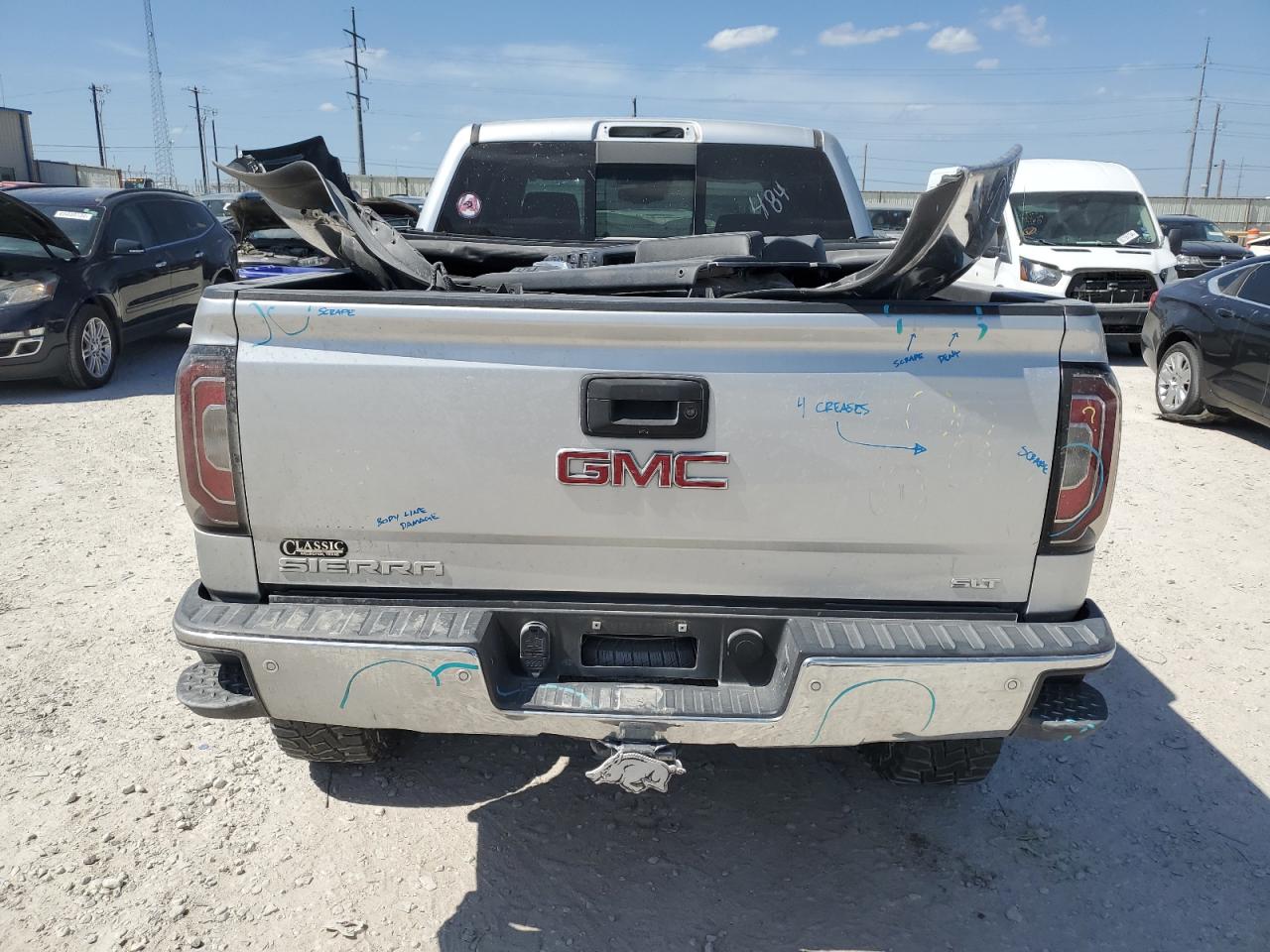 2018 GMC Sierra K1500 Slt VIN: 3GTU2NERXJG215804 Lot: 64649874