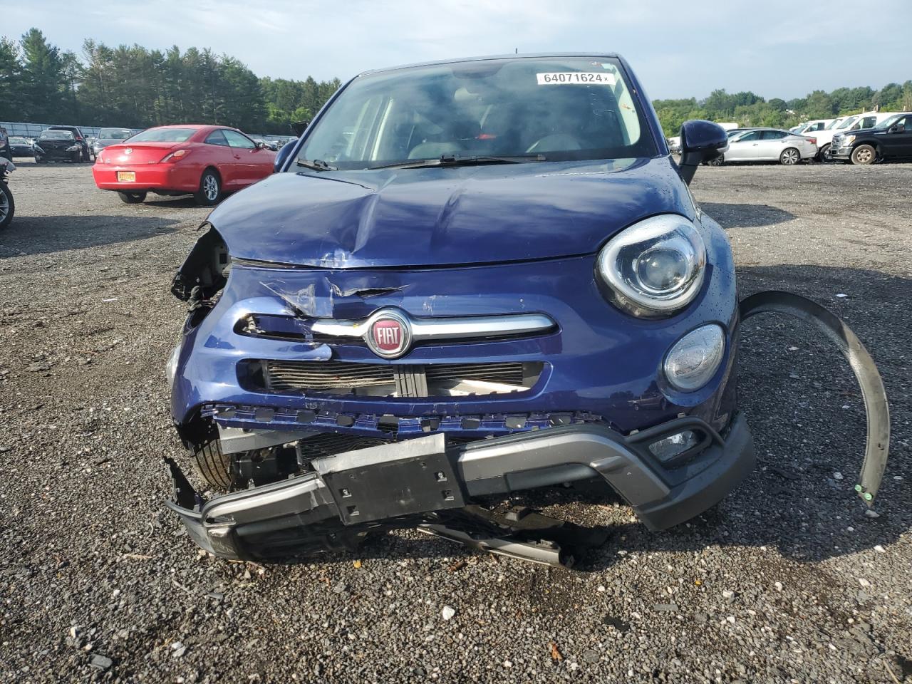 2017 Fiat 500X Trekking VIN: ZFBCFYCB8HP624660 Lot: 64071624