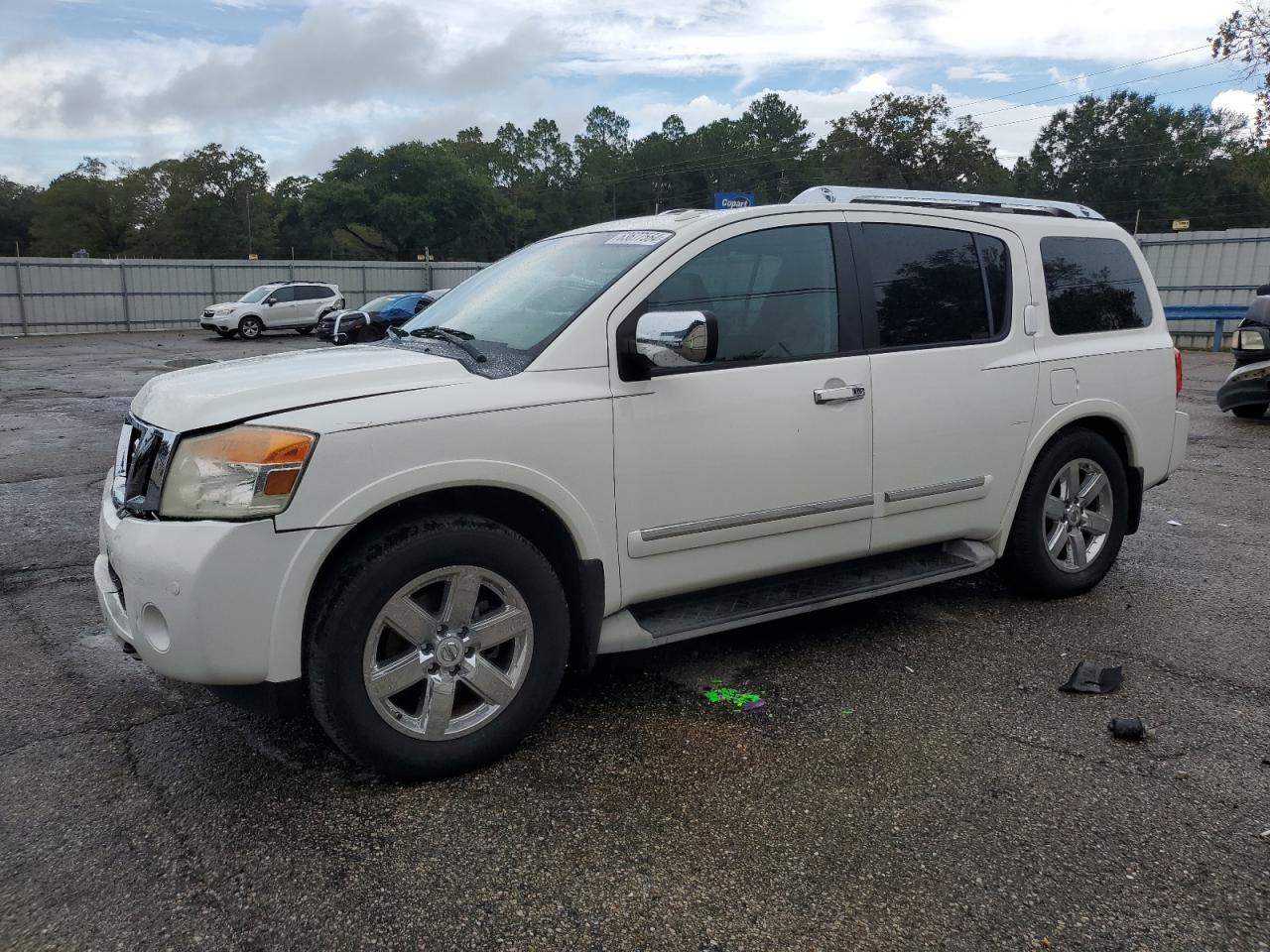 2010 Nissan Armada Platinum VIN: 5N1BA0NF3AN609117 Lot: 63677564