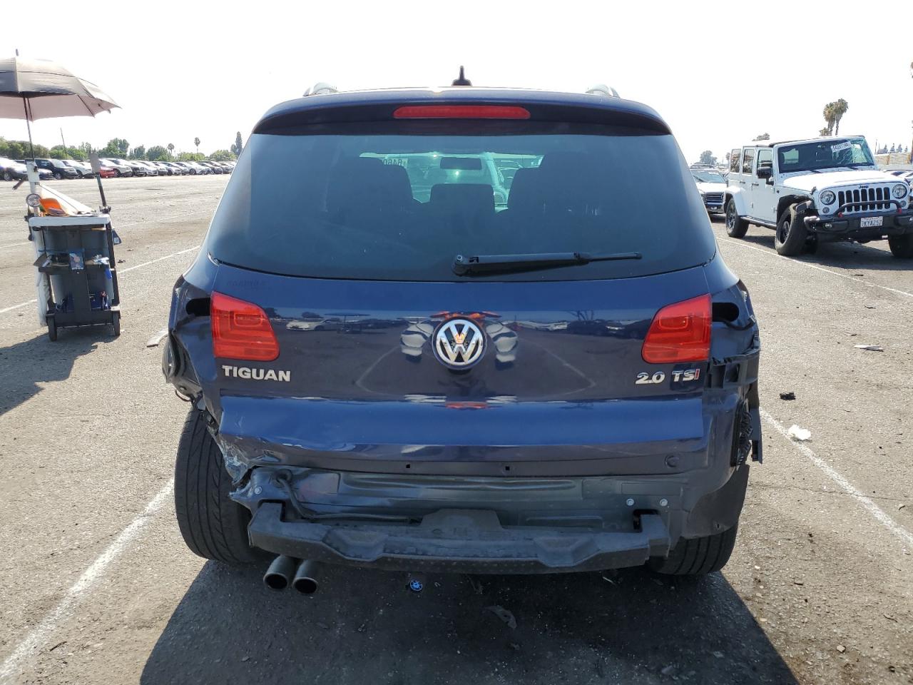 2015 Volkswagen Tiguan S VIN: WVGAV7AX1FW554742 Lot: 64603784